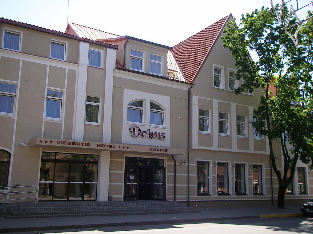 Deims Hotel Šilutė Dış mekan fotoğraf